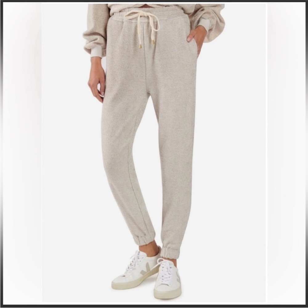 Ramy Brook Dee Pant Jogger in Natural Size Small